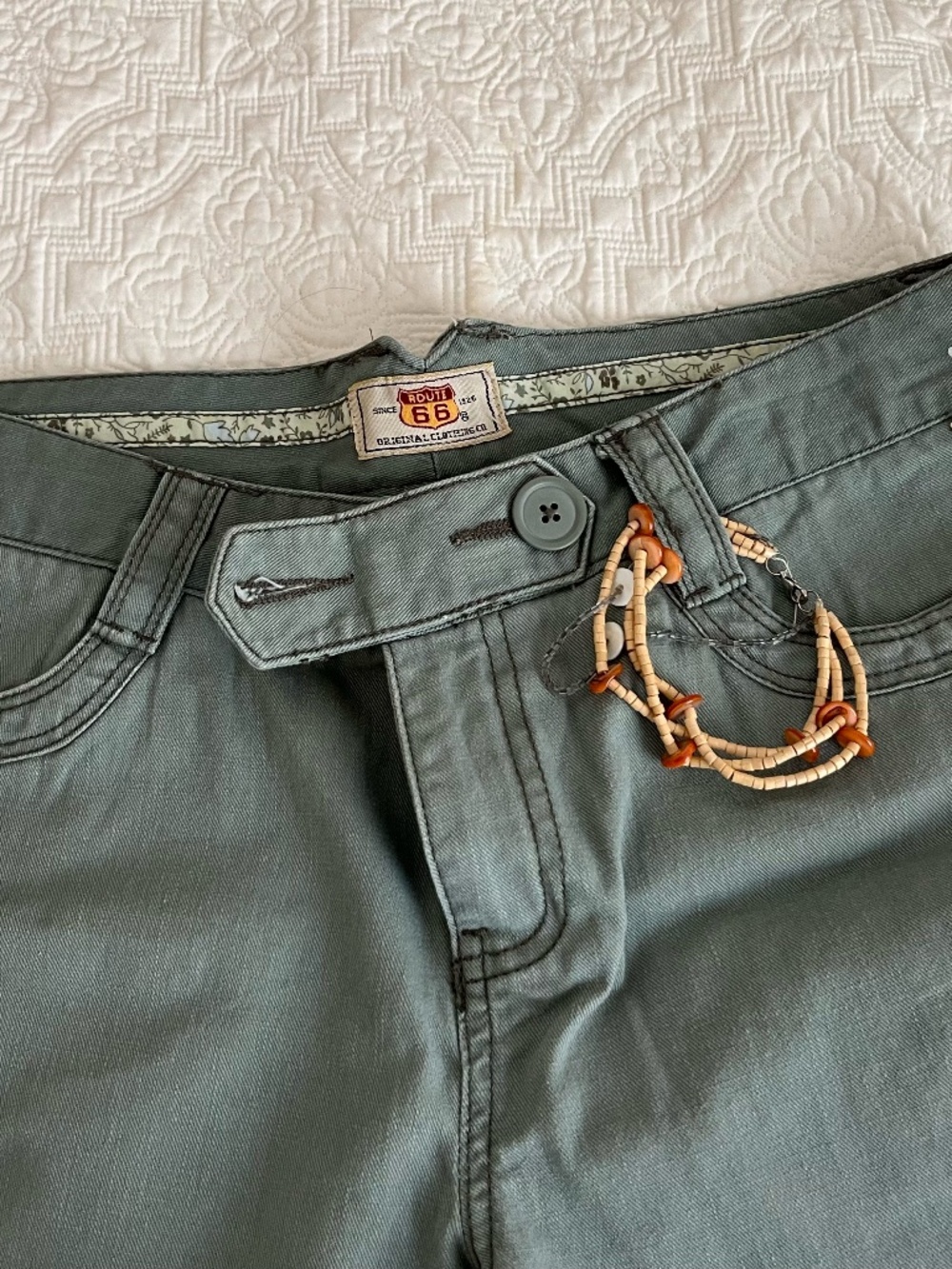 NEW Route 66 Original Clothing Co capri pants